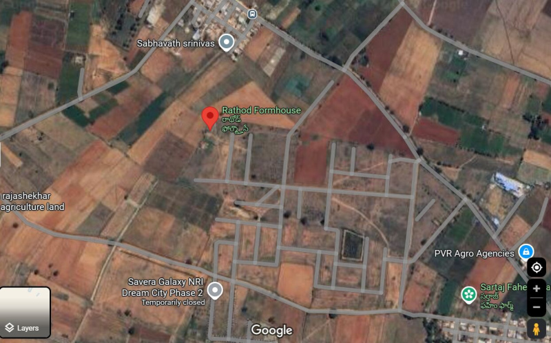  Residential Plot 1000 Sq.ft. for Sale in Kothur, Hyderabad