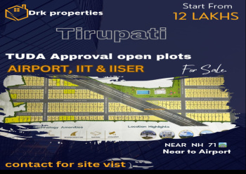  Residential Plot for Sale in Avilala, Tirupati