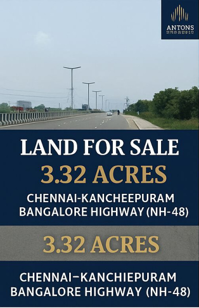  Industrial Land 3 Acre for Sale in Sriperumbudur, Chennai