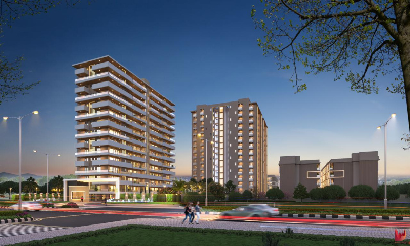 3 BHK 1750 Sq.ft. Apartment for Sale in Nagla Road, Zirakpur