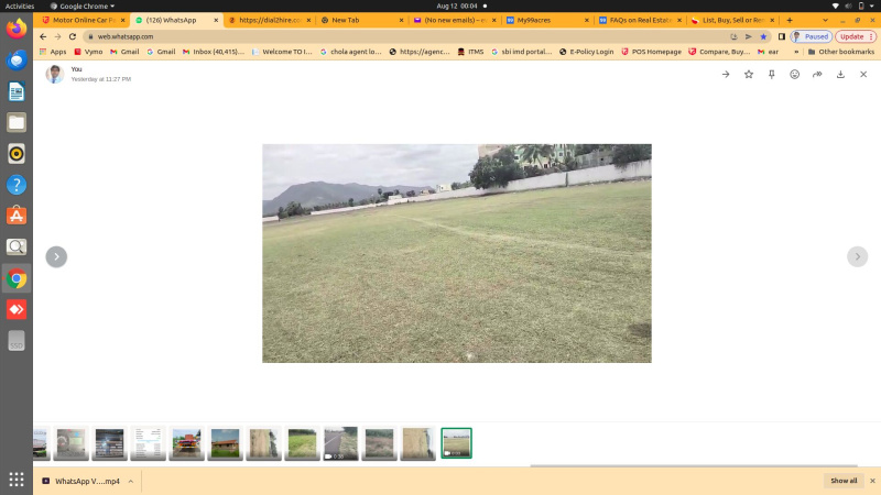  Residential Plot 1300 Cent for Sale in Tollgate, Vellore