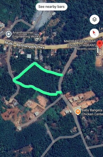  Agricultural Land 2 Acre for Sale in Beltangadi, Dakshin Kannad