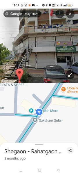  Office Space 2800 Sq.ft. for Rent in Siddhivinayak Nagar, Amravati