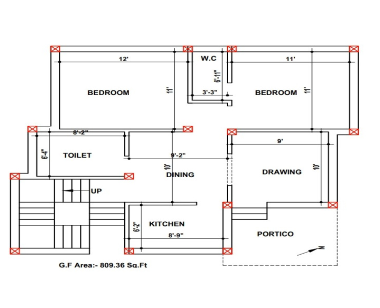 3 BHK House 1400 Sq.ft. for Sale in Saptarshi Park, Durgapur