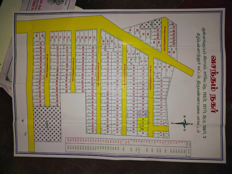  Residential Plot 1000 Sq.ft. for Sale in Kilpennathur, Tiruvannamalai