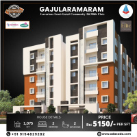 2 BHK Flat for Sale in Gajularamaram, Hyderabad