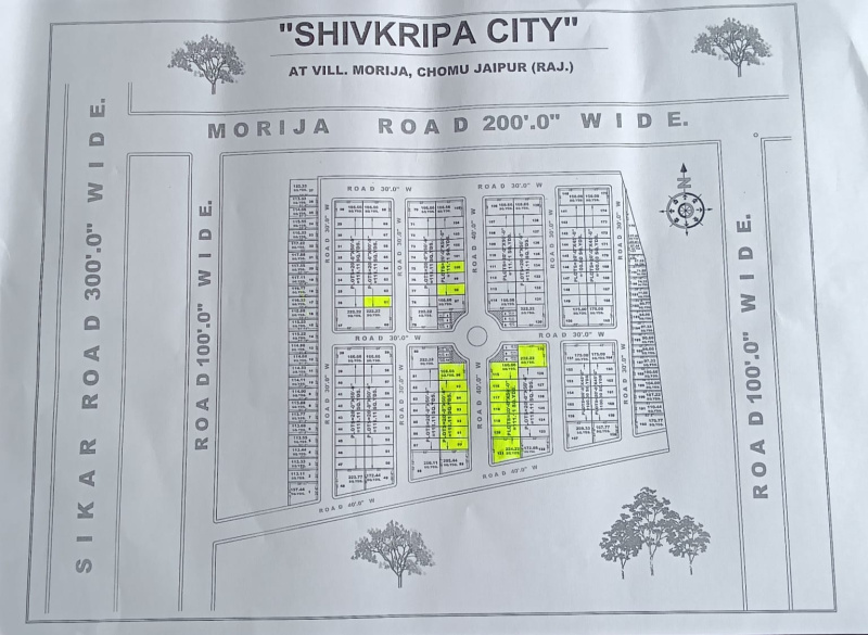  Residential Plot 100 Sq.ft. for Sale in Chomu, Jaipur