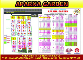  Residential Plot for Sale in Tirumalai Samudram, Thanjavur