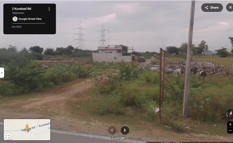  Residential Plot 1500 Sq.ft. for Sale in Sakroda, Udaipur