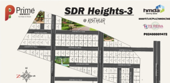  Residential Plot for Sale in JP Darga, Kothur, Hyderabad