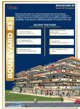  Commercial Shop for Sale in Sector 83 Gurgaon