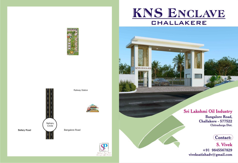  Commercial Land 2400 Sq.ft. for Sale in Challakere, Chitradurga