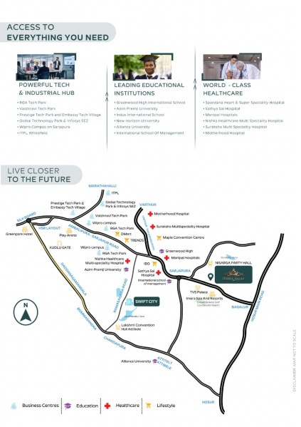 4 BHK Villa 3050 Sq.ft. for Sale in Sarjapur, Bangalore