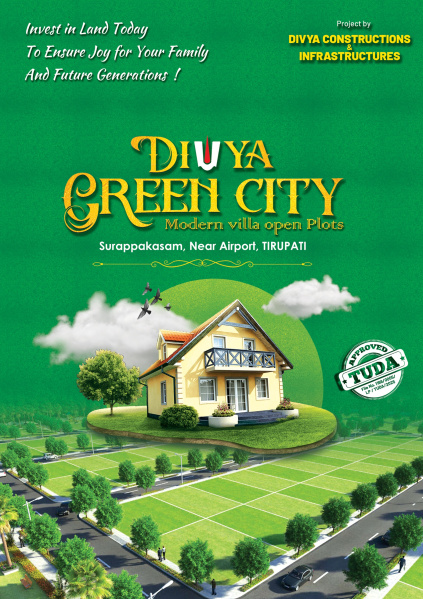  Residential Plot 1800 Sq.ft. for Sale in Shiv Jyoti Nagar, Tirupati