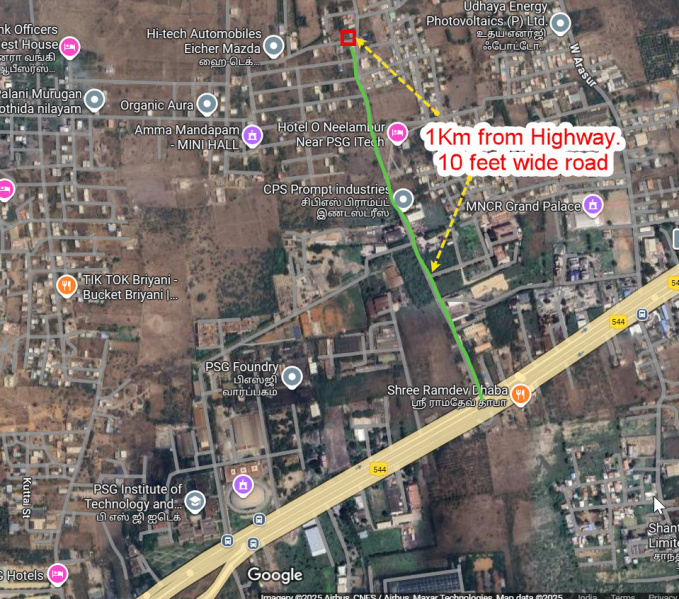  Warehouse 15000 Sq.ft. for Rent in Neelambor, Coimbatore