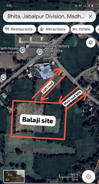  Residential Plot 1000 Sq.ft. for Sale in Bilhari, Jabalpur