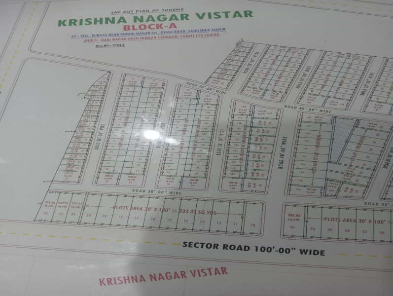  Residential Plot 100 Sq. Yards for Sale in Diggi Road, Jaipur