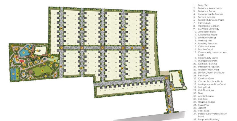 4 BHK Villa 4002 Sq.ft. for Sale in Varthur, Bangalore
