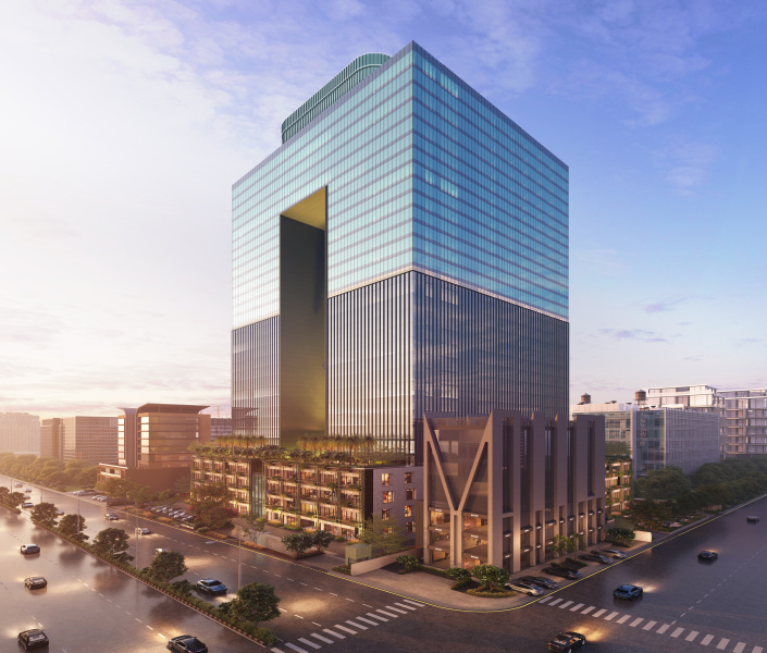  1085 Sq.ft. Office Space for Sale in Sindhubhavan Road, Ahmedabad