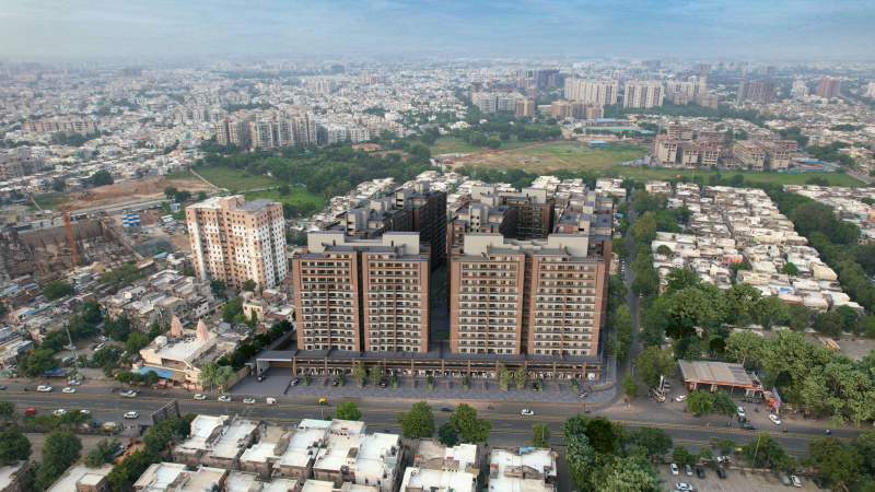 3 BHK 1098 Sq.ft. Apartment for Sale in Naranpura, Ahmedabad