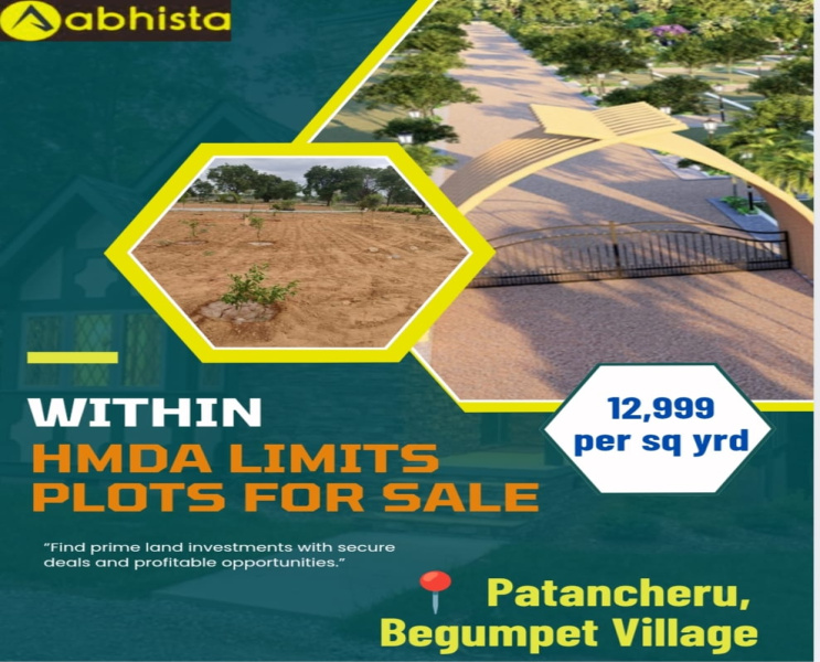  151 Sq. Yards Residential Plot for Sale in Patancheru, Hyderabad