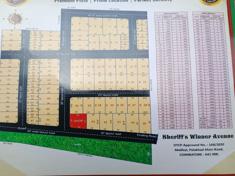  Residential Plot 2 Cent for Sale in Kovaipudur, Coimbatore