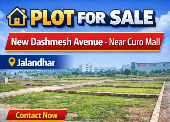  10 Marla Residential Plot for Sale in 66 Feet Road, Jalandhar