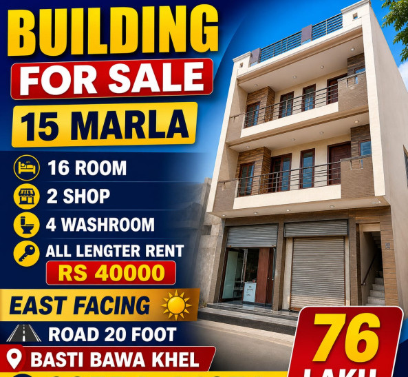 10 BHK 15 Marla House for Sale in Basti Bawa Khel, Jalandhar