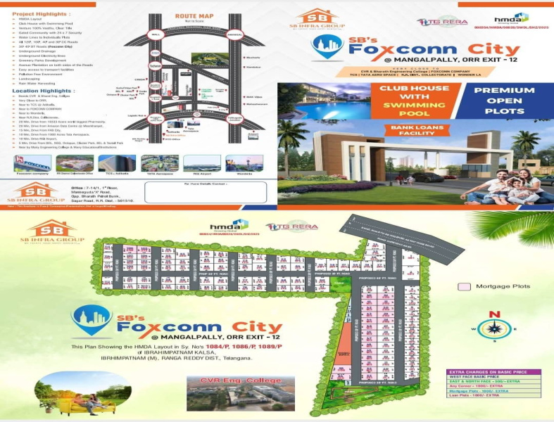  150 Sq.ft. Commercial Land for Sale in Mangalapalli, Hyderabad