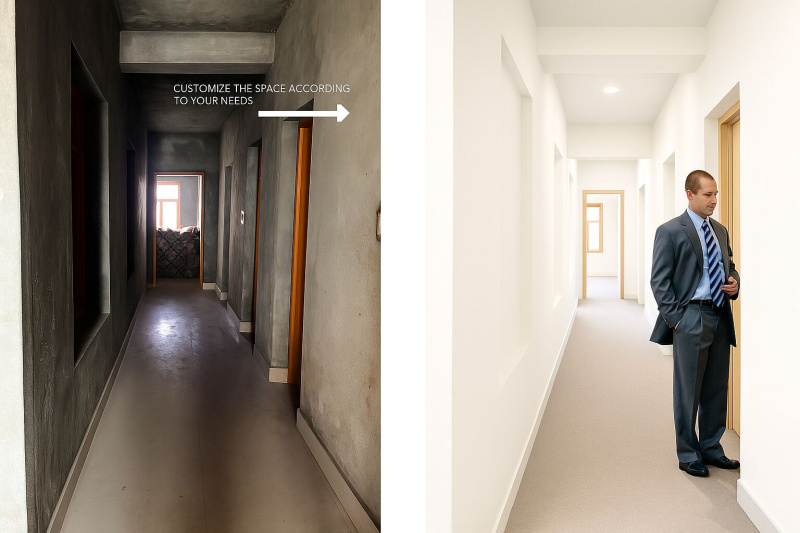 1000 Sq.ft. Office Space for Rent in Nowgam, Srinagar