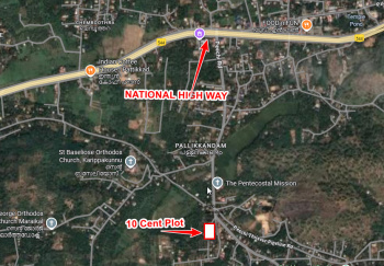  Residential Plot for Sale in Pattikkad, Thrissur