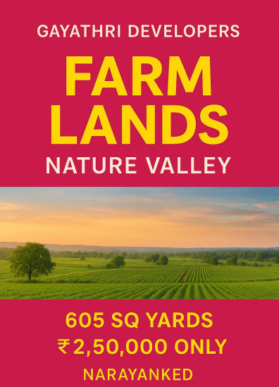 605 Sq. Yards Residential Plot for Sale in Narayankhed, Sangareddy