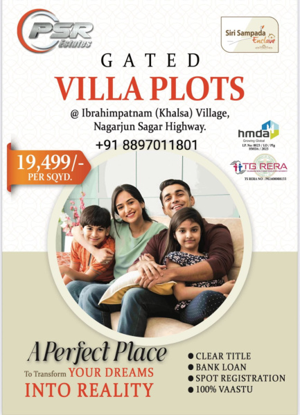 170 Sq. Yards Residential Plot for Sale in Ibrahimpatnam, Hyderabad