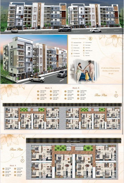 2 BHK 1275 Sq.ft. Apartment for Sale in STV Nagar, Tirupati