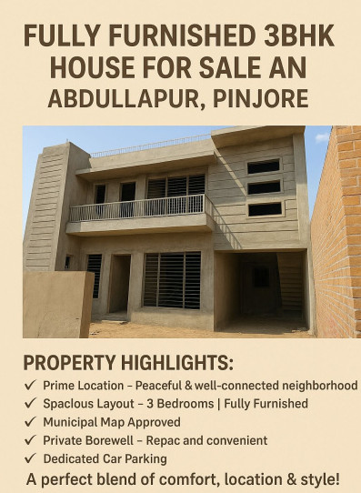 5 BHK 4 Biswa House for Sale in Pinjore, Panchkula