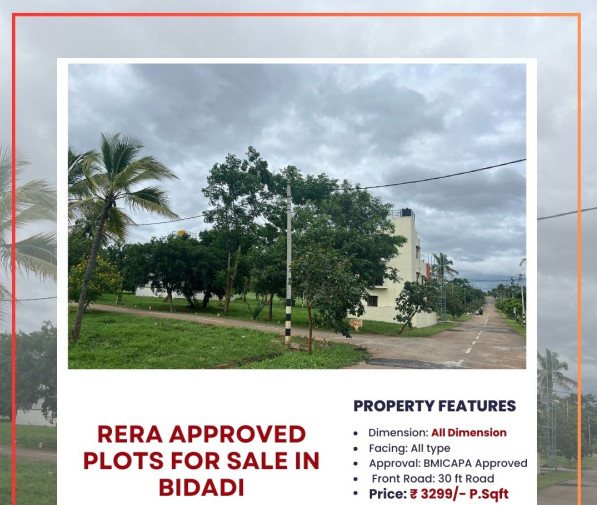  1200 Sq.ft. Residential Plot for Sale in Bidadi, Bangalore