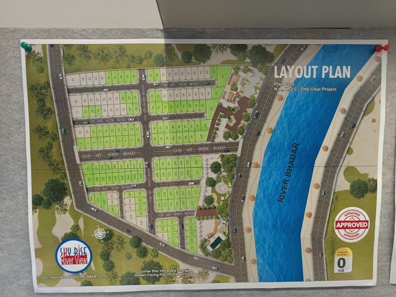  1142 Sq.ft. Residential Plot for Sale in 200ft Ring Road, Bopal, Ahmedabad