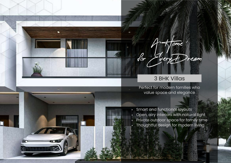 3 BHK 1000 Sq.ft. Villa for Sale in Dholera, Ahmedabad