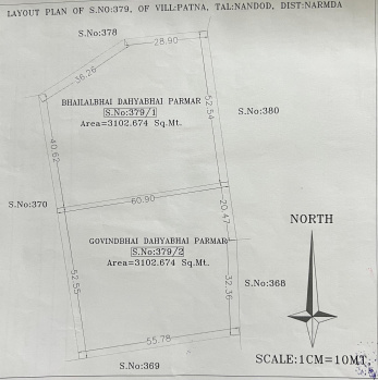  Agricultural Land for Sale in NANDOD, Narmada