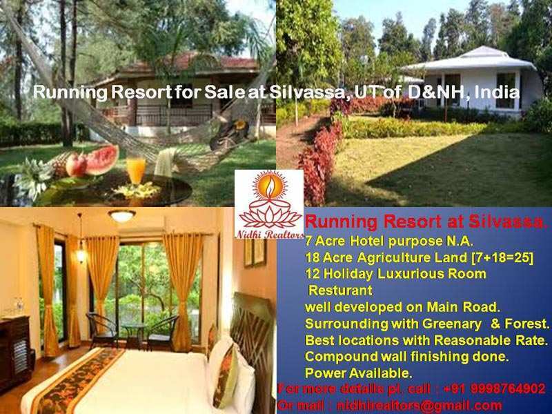 Hotels 25000 Sq.ft. for Sale in Silvassa Bhilad Road