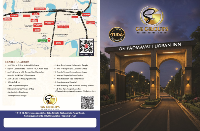 4 BHK 12 Acre Apartment for Sale in Tiruchanoor, Tirupati