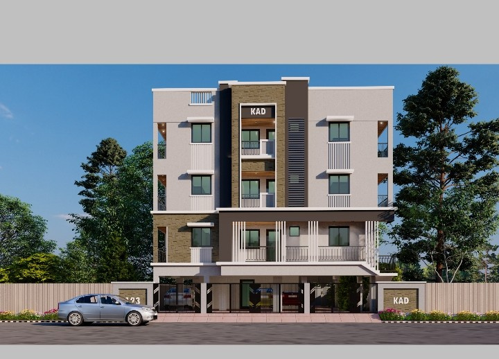 3 BHK 1171 Sq.ft. Apartment for Sale in Saligramam, Chennai