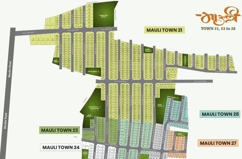  1670 Sq.ft. Residential Plot for Sale in Mohgaon, Nagpur