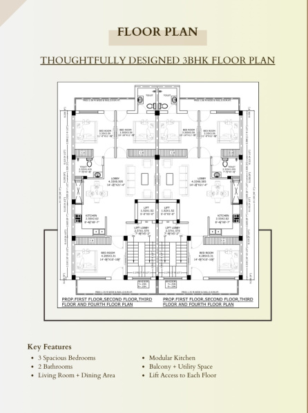 3 BHK 155 Sq.ft. Builder Floor for Sale in Sector 40, Panipat