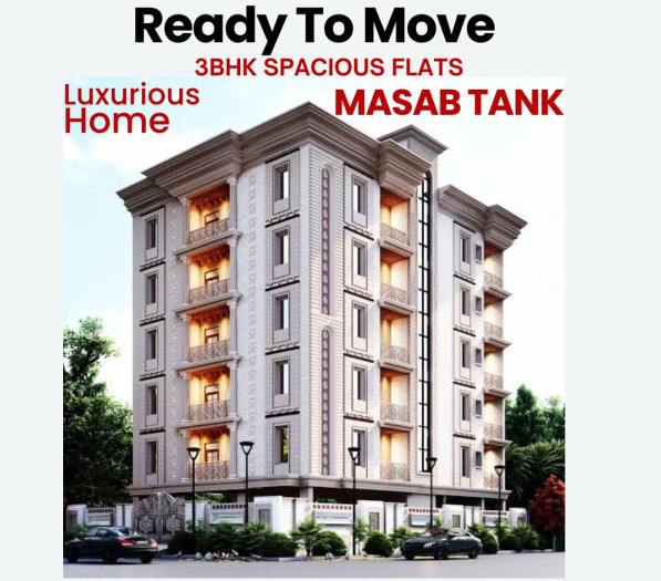 3 BHK 1500 Sq.ft. Apartment for Sale in Masab Tank, Hyderabad
