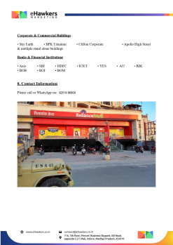  Showroom for Rent in Vijay Nagar, Indore