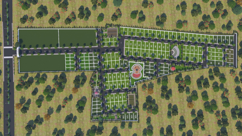 1080 Sq.ft. Residential Plot for Sale in Govardhan, Mathura