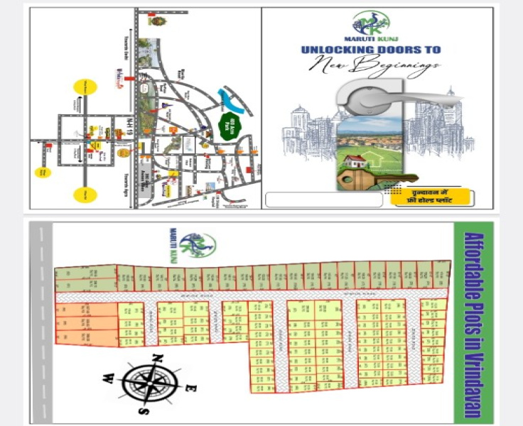  72 Sq. Yards Residential Plot for Sale in Chhatikara Road, Vrindavan