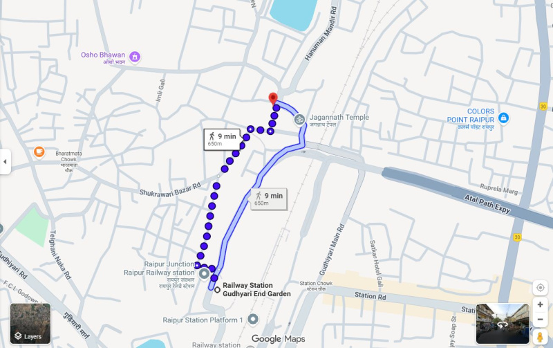  3800 Sq.ft. Commercial Shop for Rent in Gudhiyari Road, Raipur