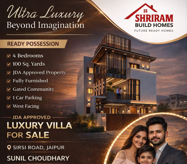 4 BHK 2000 Sq.ft. House for Sale in Sirsi Road, Sirsi Road, Jaipur